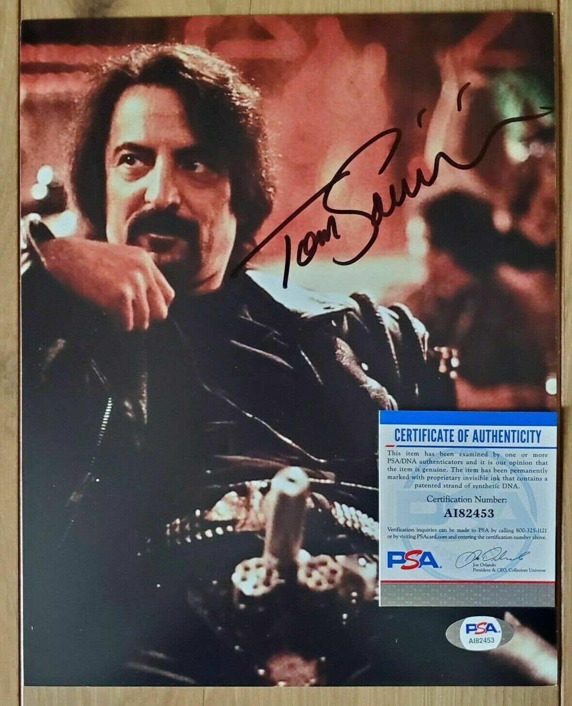 Tom Savini signed From Dusk till Dawn Sex Machine 8x10 Photo Poster painting PSA COA