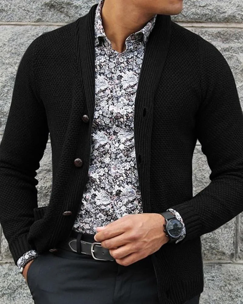 Men's casual warm sweaters