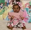 Black 20" Georgia Truly Reborn Baby Doll Girl - RBBI-Myrebornbabydoll® Myrebornbabydoll®