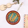 Diamond Painting Double Sided Letters Keychain Pendant(U)