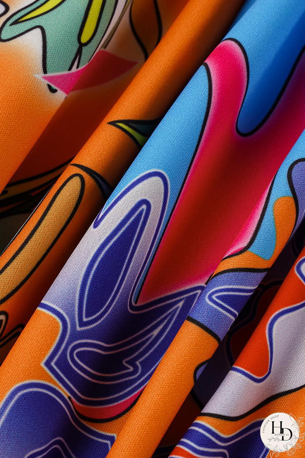 Purple Casual Print Split Joint Off the Shoulder Cake Skirt Dresses