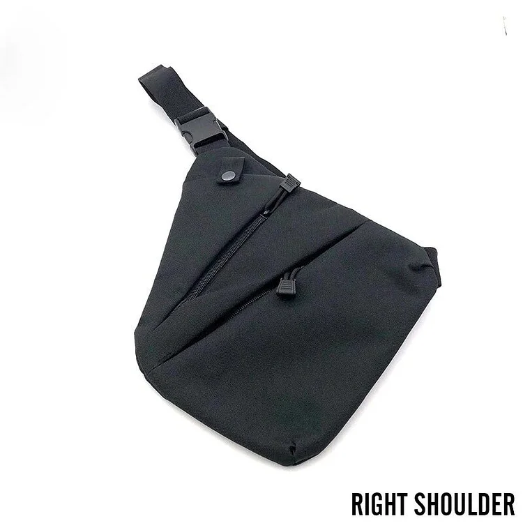 Ballistic Helmets For Sale Multifunctional Concealed Tactical Storage Gun Bag Holster Men's Left Right Nylon Shoulder Bag Anti-theft Bag Chest Bag Hunting-BallisticHelmetsForSale