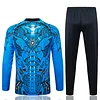 25/26 Napoli blue long zipper Training Jacket Set