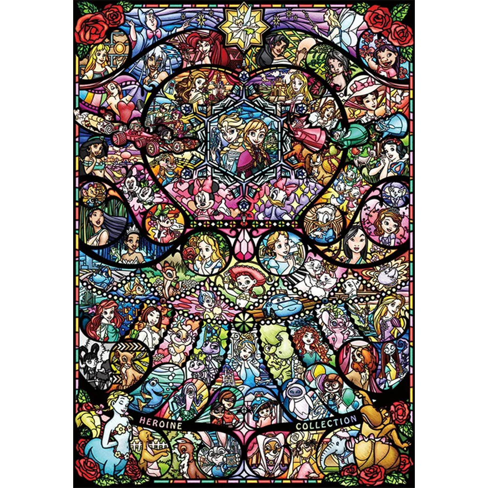 

Disney Family - 11CT Stamped Cross Stitch - 70*100CM (Big Size), 501 Original