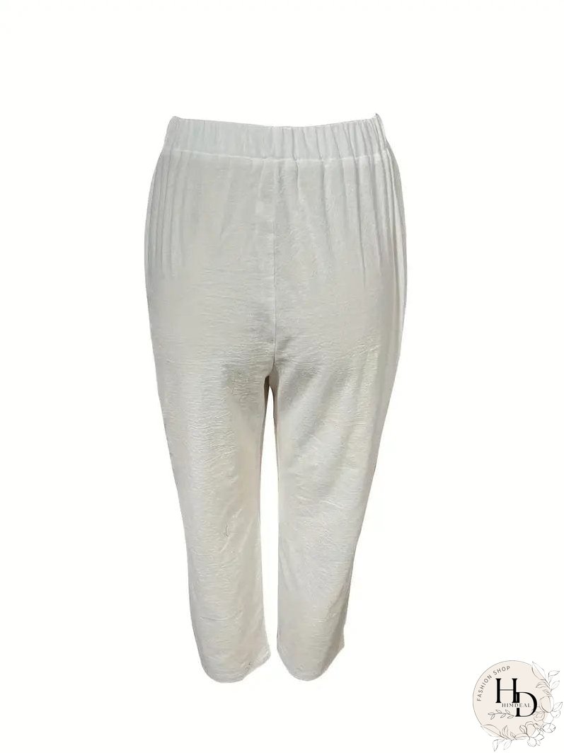 Summer Casual Striped Trousers