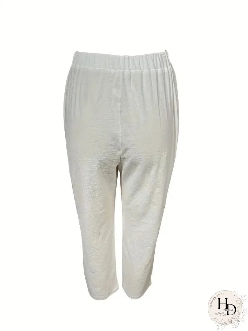 Summer Casual Striped Trousers