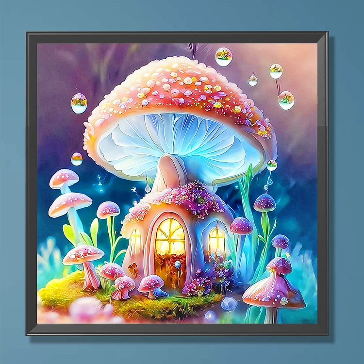 ever moment diamond painting mushroom bubble