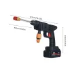 Pistolet Arroseur Haute Pression pour Lavage de Voiture Sans Fil