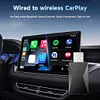 Wired To Wireless Carplay & Android Auto AI Box USB Plug and Play Smart Mini Box