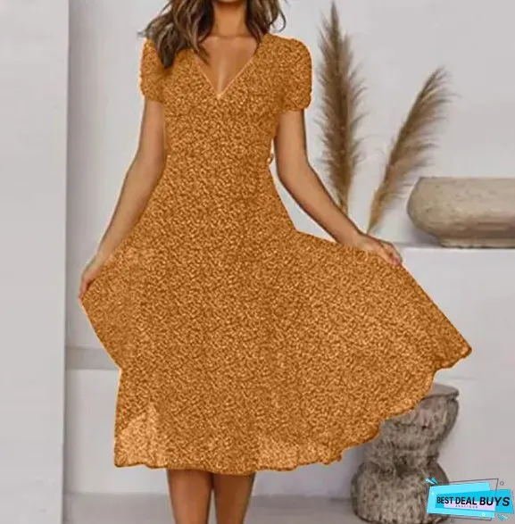 Clarissa Polka Dress