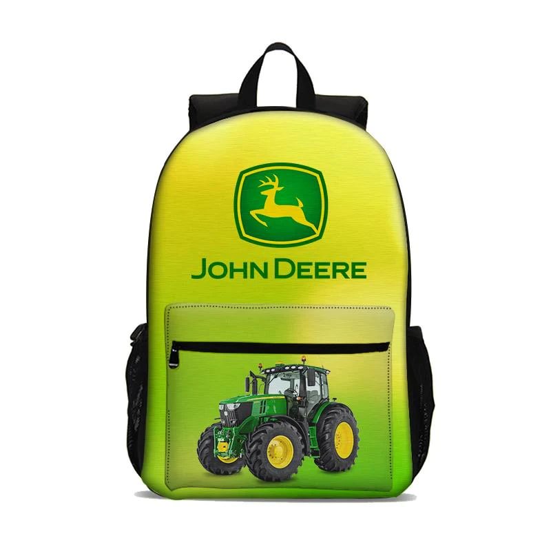 John Deere Backpack Lightweight Bag 18 inch for School