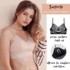 Gioiacombo™ Reggiseno Senza Schienale Fiore Pizzo Design a Forma di U