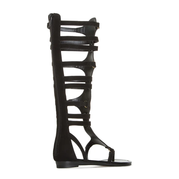 Flat discount gladiator sandals