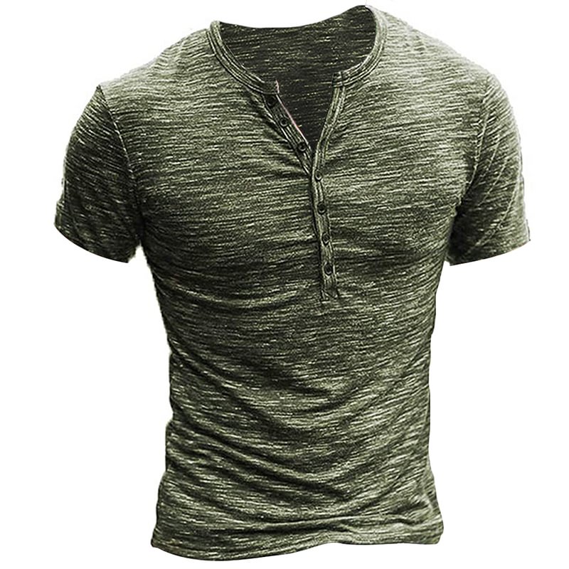 Green casual T-shirt / [viawink] /