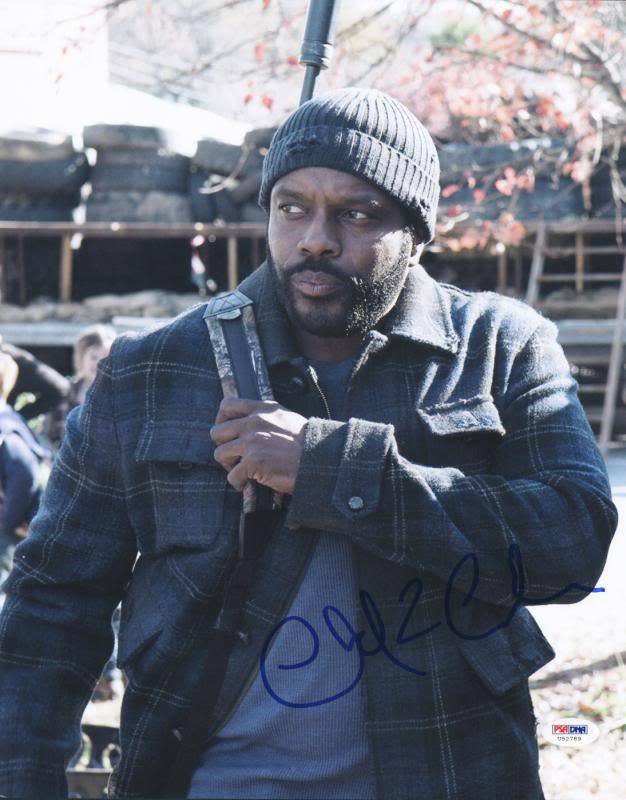 Chad Coleman The Walking Dead Signed Authentic 11X14 Photo Poster painting PSA/DNA #U52789