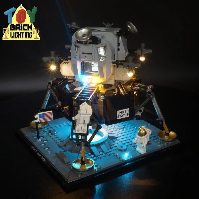LED Light Kit for Creator NASA Apollo 11 Lunar Lander