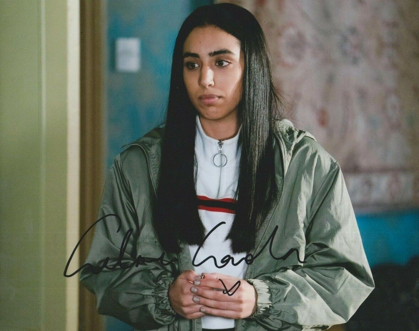 Gurlaine Kaur Garcha **HAND SIGNED** 8x10 Photo Poster painting ~ Eastenders (Ash Kaur)