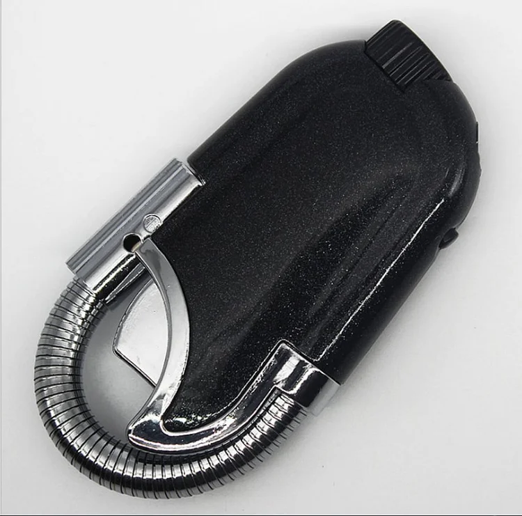 Windproof Straight Torch Blue Flame Lighter