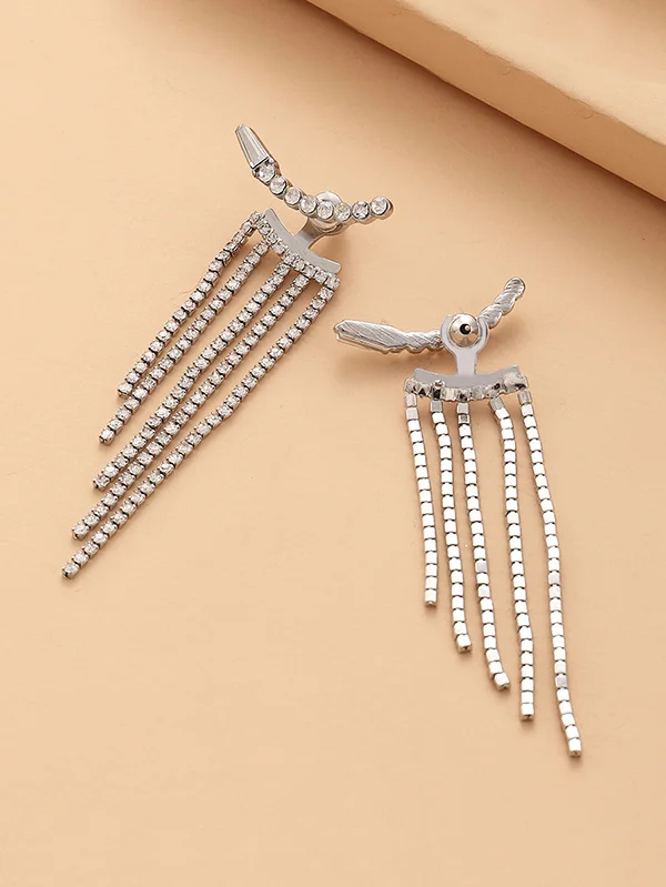Stylish Selection Tasseled Earrings Accessories