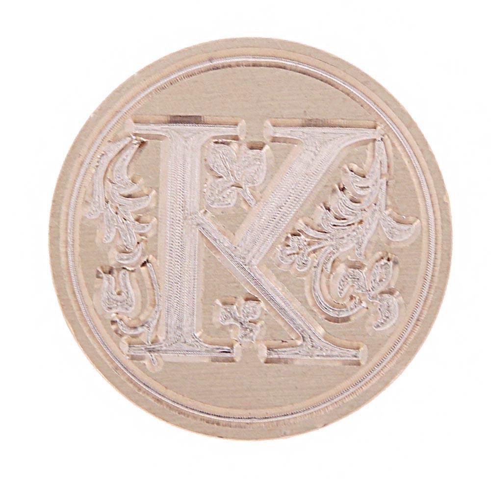 

25MM Alphabets-K Sealing Wax Stamp Head, 501 Original