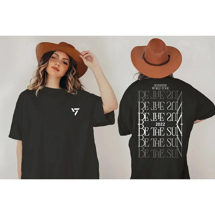 SEVENTEEN - SEVENTEEN BE THE SUN 北米限定Tシャツ　Mサイズ SEVENTEEN BE THE SUN WORLD TOUR 2022 CONCERT T-SHIRT – IDOLS