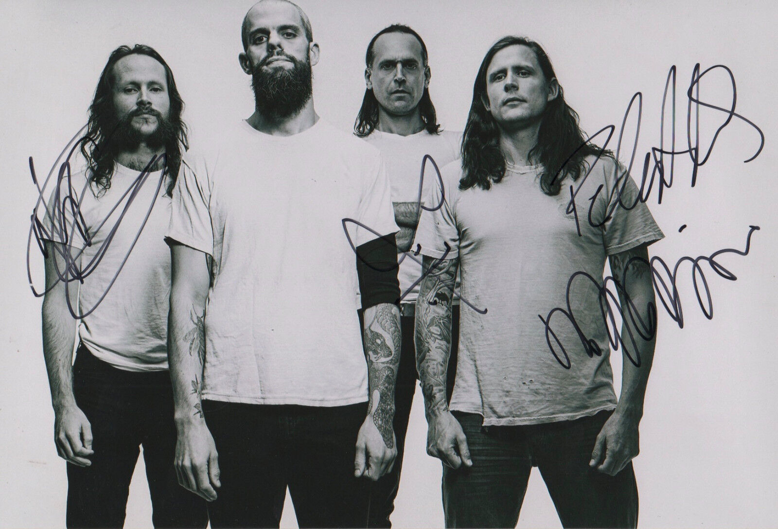 Baroness Band full signed 8x12 inch Photo Poster painting autographs