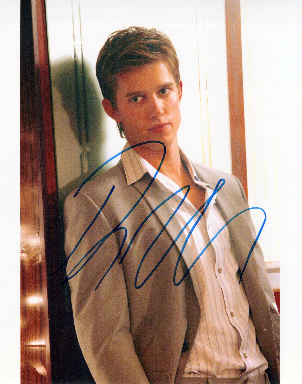 Drew Van Acker Pretty Little Liars autographed Photo Poster painting signed 8X10 #3 Jason