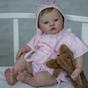 [Special Gift for Kids]17" Lifelike Innocent and Lovely Reborn Awake Newborn Girl Cally with Heartbeat💖 & Sound🔊 - RBBI-Myrebornbabydoll&reg; Myrebornbabydoll&reg;