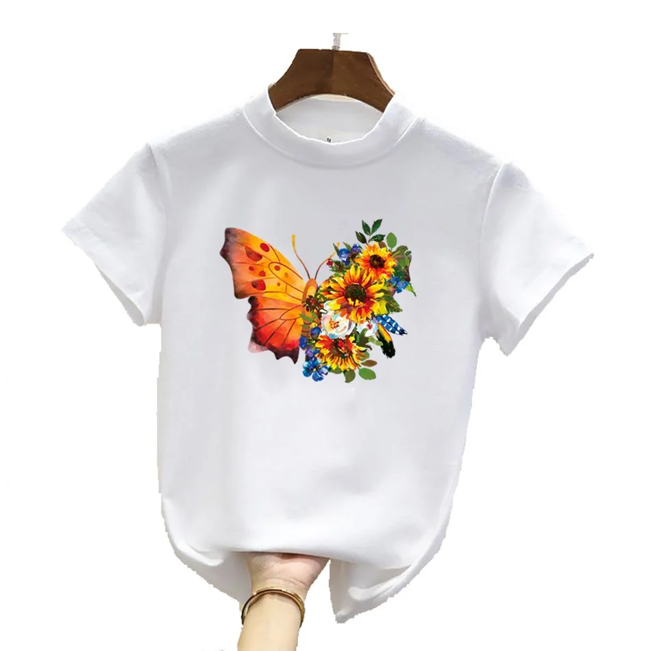 Beautiful Butterfly Thermal Sticker On T-shirt DIY Washable Iron On Hoodies Funny Design On Clothes Patches Appliqued Decoration