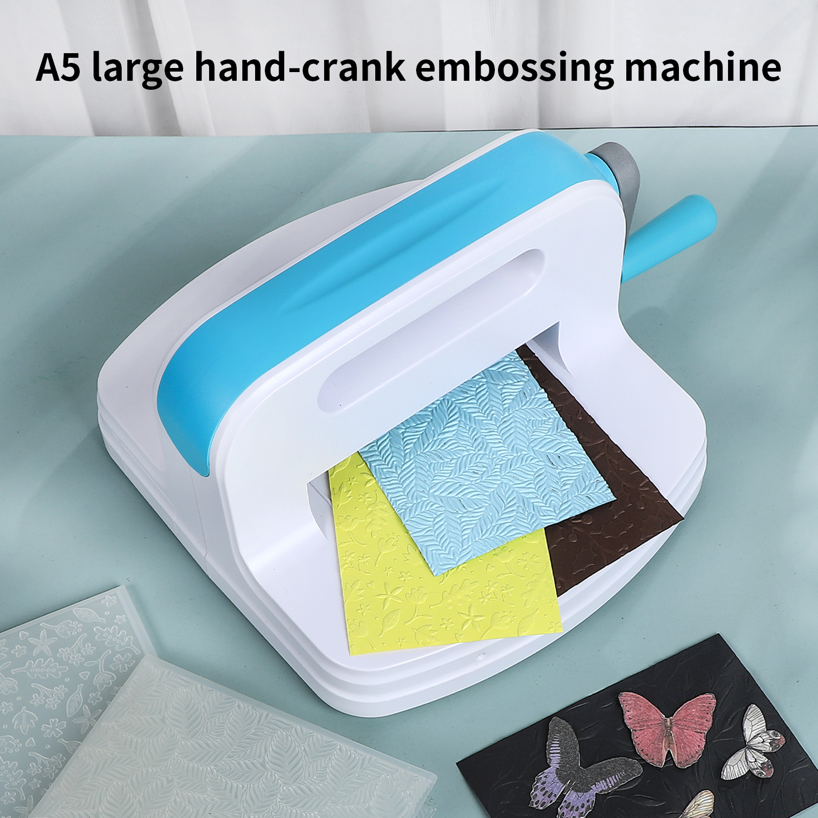 엠보싱 머신 - A5 대형 수동식 커팅 다이