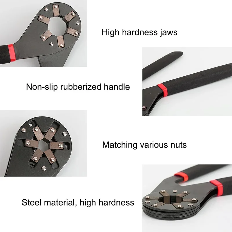 Mini Wrench Torque Adjustable Wrench Hex Open Universal Wrench Tool