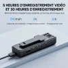Enregistreur vidéo et audio 2-en-1 Ultra HD pour le sport