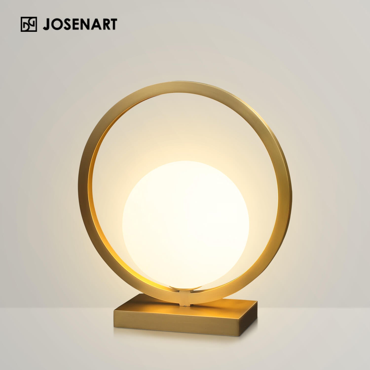 Small Art Deco Pearl Table Lamp  JOSENART Josenart