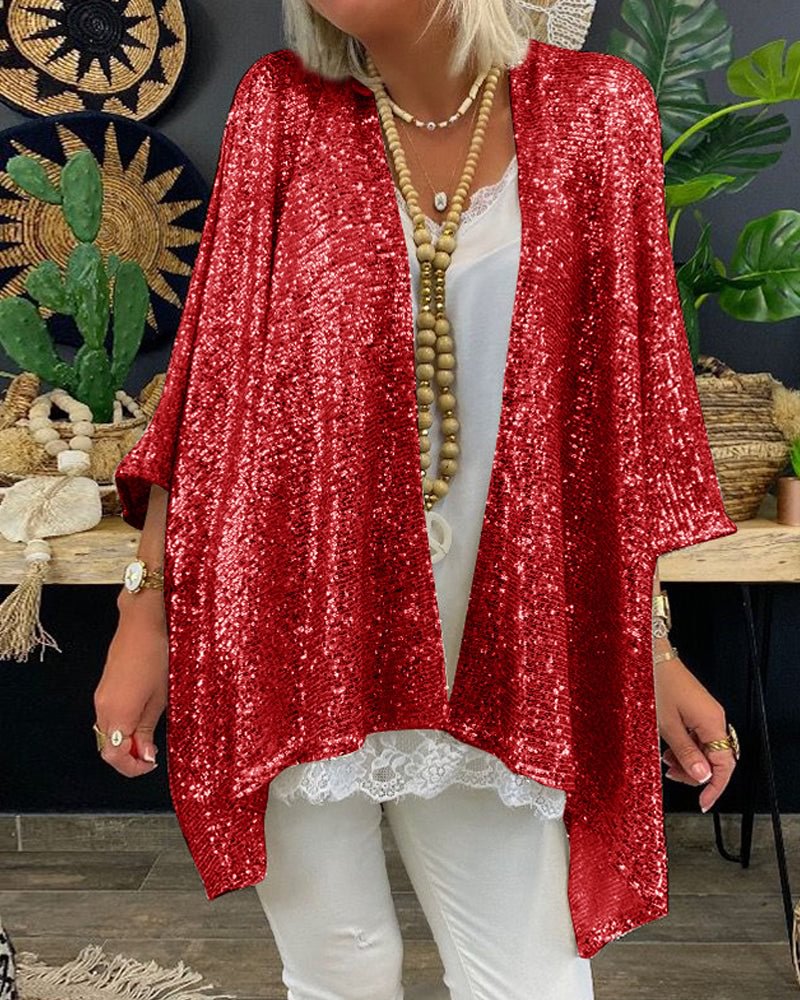 Long-sleeved Button-up Cardigan Jacket Jacket