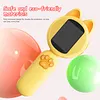 Kids Cat Shape Digital Magnifying Glass 2.0Inch Handheld Microscope for Kid Gift