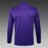 2025/2026 Real Madrid Half-Pull Training Suit Purple Football Shirt 1:1 Thai Quality