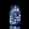 90" White Starry Bright 20 LED String Lights, Battery Operated Micro Fairy Lights