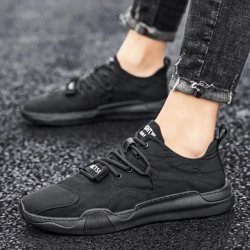 KAMUCC Men Casual Shoes Lac-up Men Shoes Lightweight Comfortable Breathable Walking Sneakers Tenis masculino Zapatillas Hombre