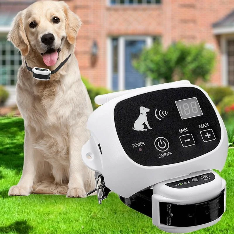 Bluecalin Wireless Electric Dog Fence with Multiple Adjustable Collar