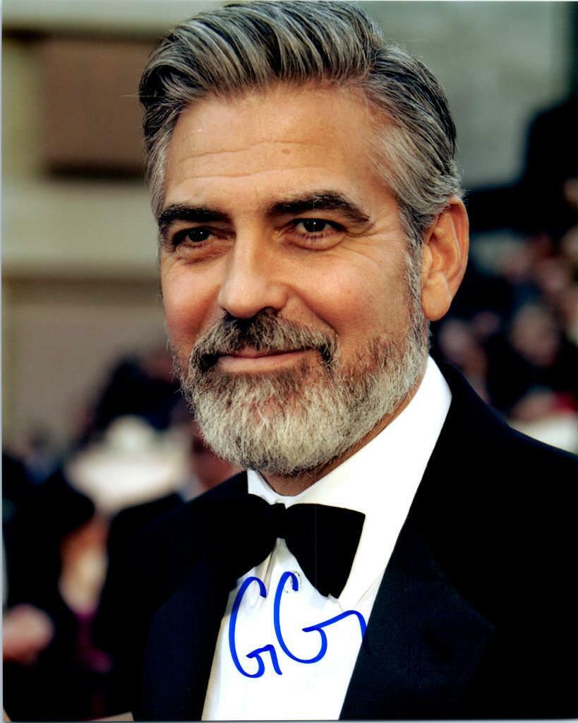 George Clooney Signed 8x10 Picture Autographed Photo Poster painting with COA