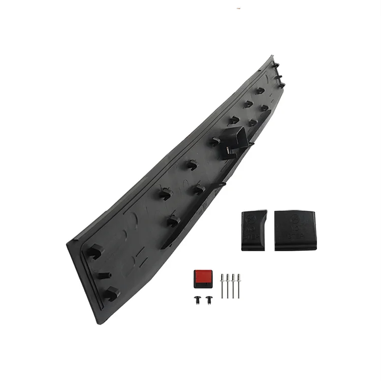 SEBLAFF Black Tailgate Step Pad Molding Center Pad Flex Integrated Replacement for 2021-2023 F150 ML3Z-9940602-A