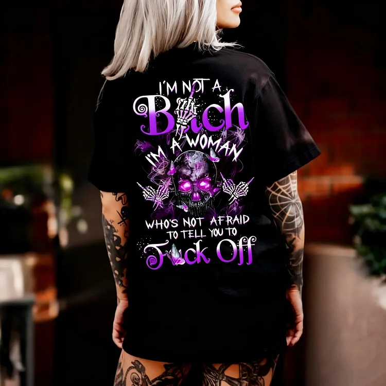 I'm A Woman Who's Not Afraid To Tell You Hoodie