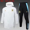 Joyfball 2024/2025 Argentina Cotton Jacket White Soccer Jersey 