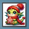 Diamond Painting -DIY Round Drill Winter Dragon