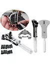 212pcs Watch Opener Repair Tool Kit Clock Knife Screwdriver Pin Hammer Set