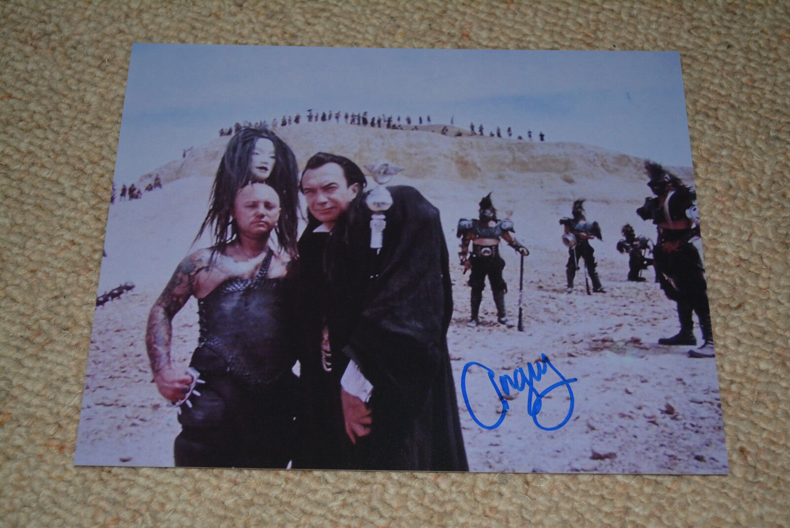 ANGRY ANDERSON signed autograph In Person 8x10 (20x25 cm) MAD MAX 3 Ironbar