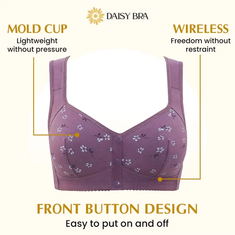 Daisy Bra - Last day 80% OFF - Comfortable & Convenient Front Button Bra