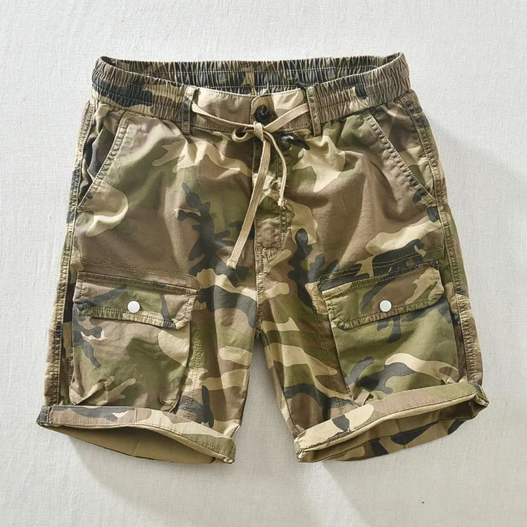 Men's Camo Shorts &ndash; Barcelona Relaxed Fit Summer Streetwear &ndash; view 2