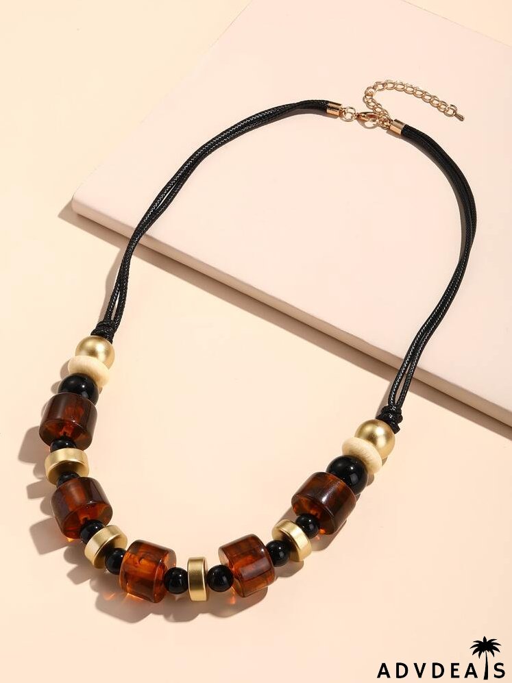Bead Decor Necklace