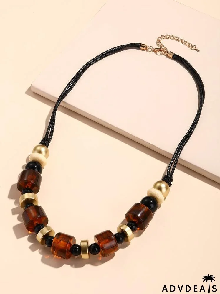 Bead Decor Necklace